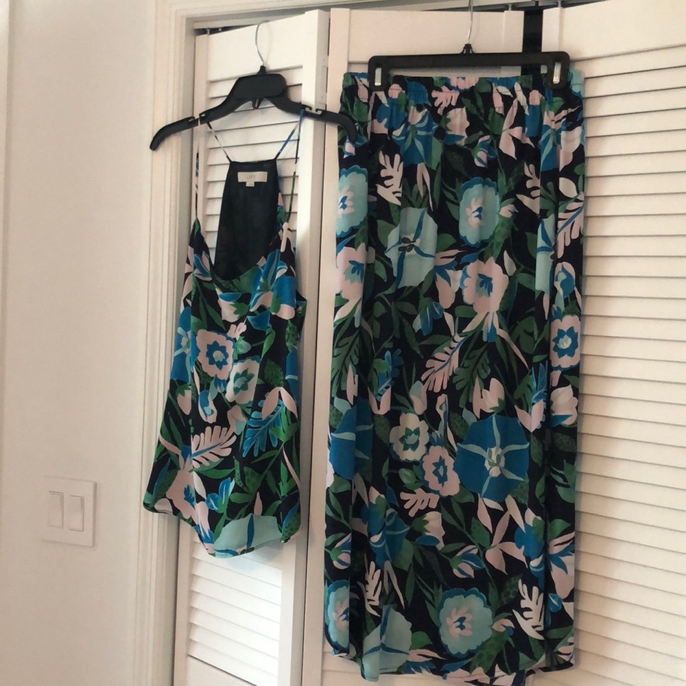 Matching top and dress